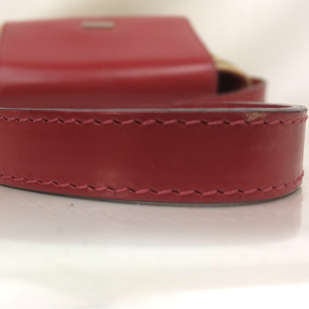 Burberry Red and Tan Checkered Women's Bag - Picture 16 of 16